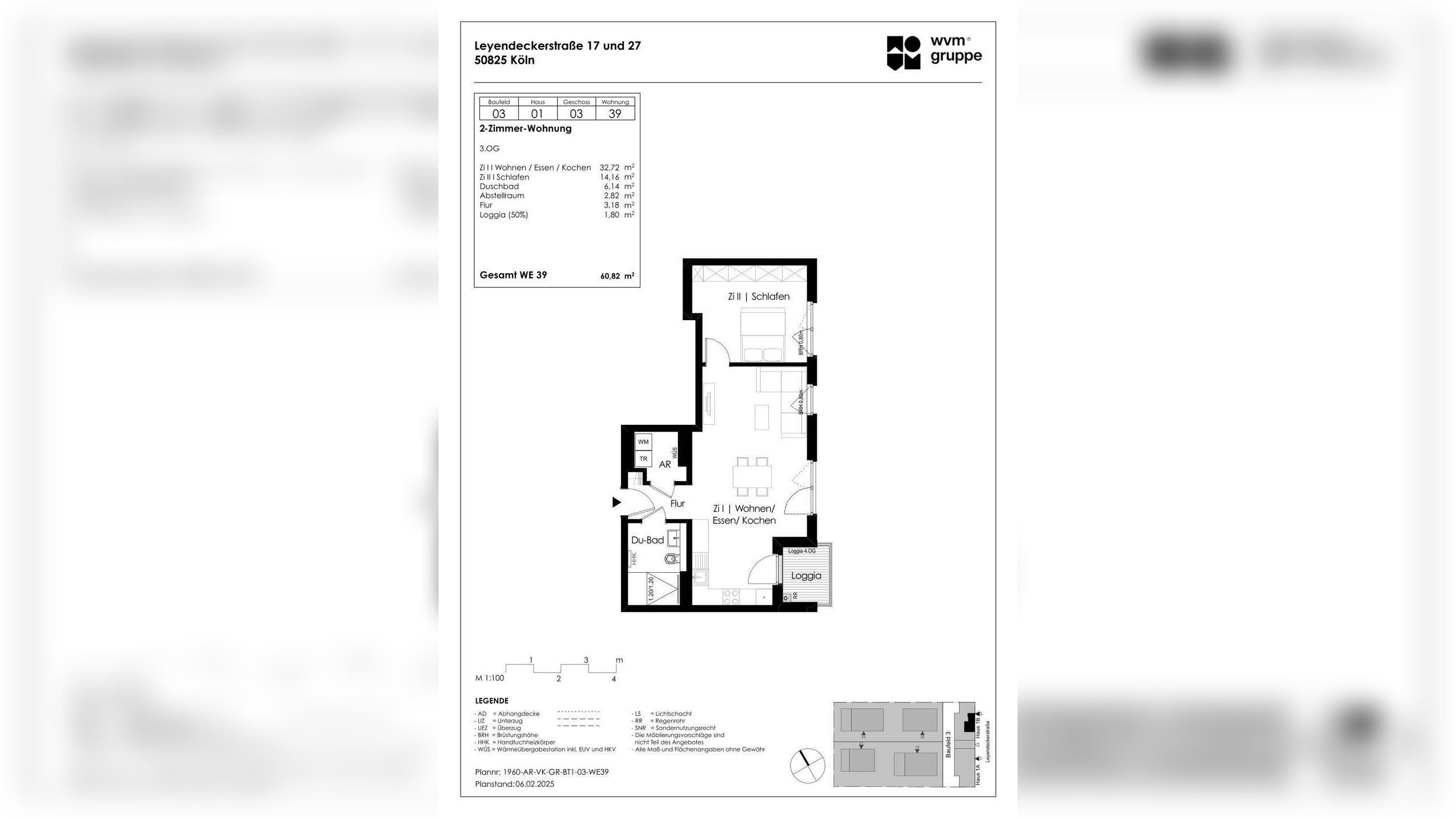 Perfekt für den Neuanfang: 2-Zimmer-Wohnung mit Charme – 50825 Köln – Vorschaubild 3