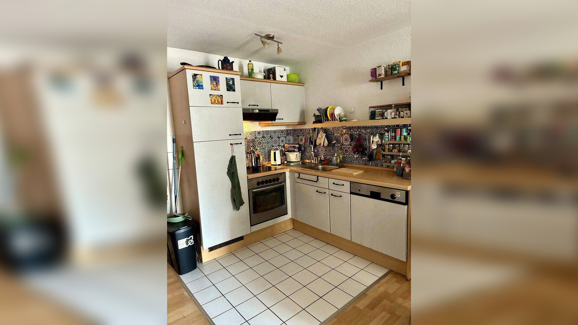 Bezugsfrei ab 01.10.: Helles 1-Zimmer-Apartment mit Balkon am Weinbergpark – provisionsfrei – 34121 Kassel – Vorschaubild 4