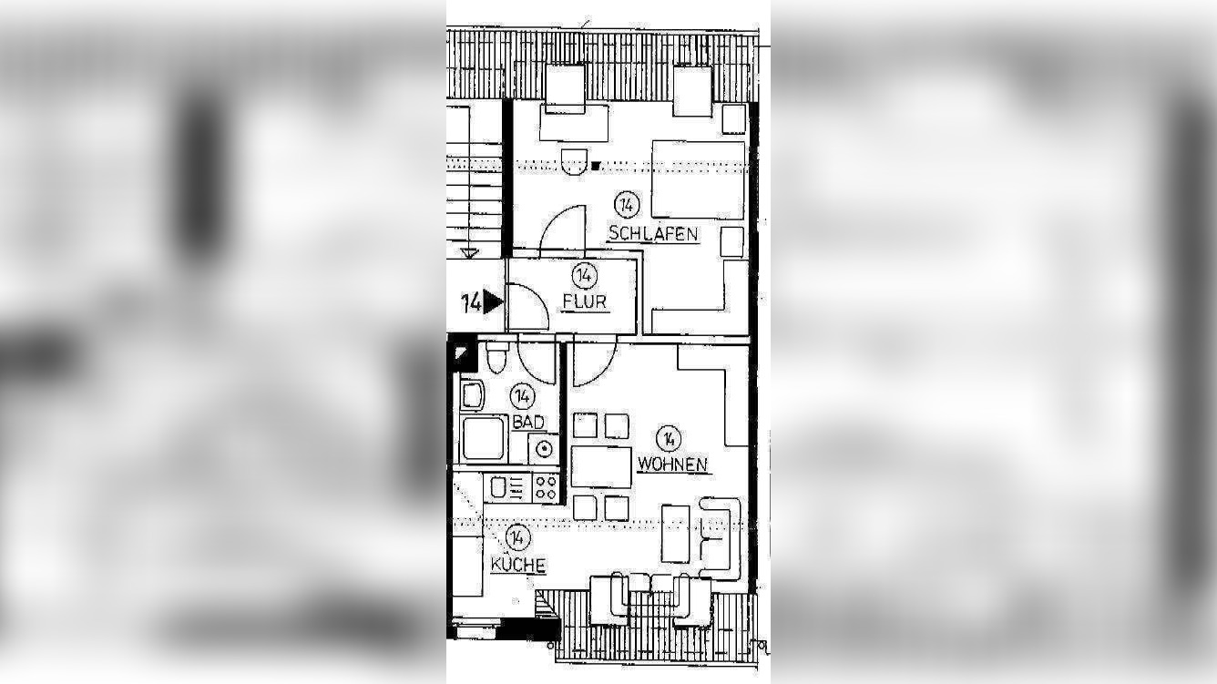 Interesse? Attraktive Zwei-Zimmer-Wohnung mit Einbauküche – Chemnitz – Vorschaubild 8