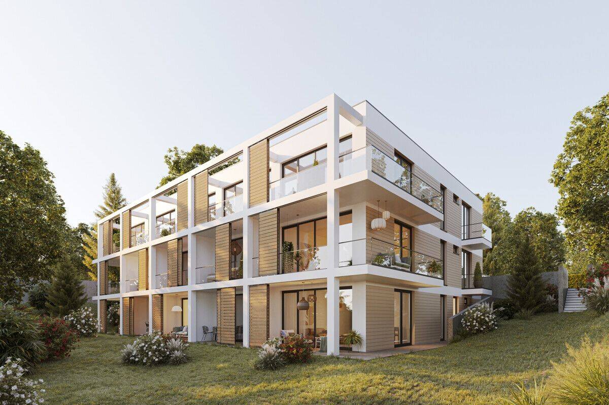 STEGLITZ: WOHNEN im GRÜNEN: ERSTBEZUG im LUXUS Neubau: QNG und KFW: 3-Zi-Whg mit RIESEN SÜD Terrasse – 14195 Berlin – Vorschaubild 3