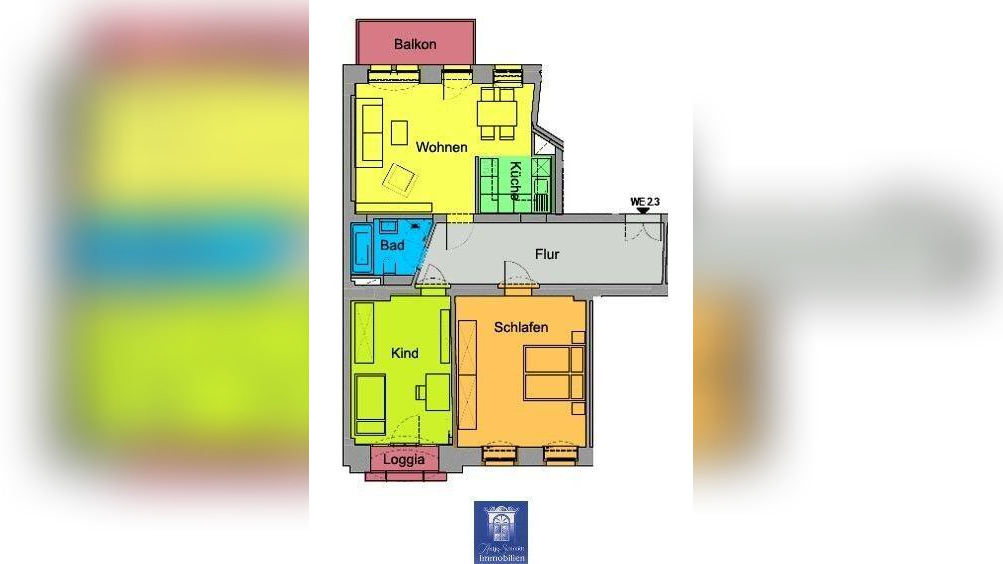 Elbnah Wohnen in der Dresdner Johannstadt! Balkon und Loggia! – 1307 Dresden – Vorschaubild 3