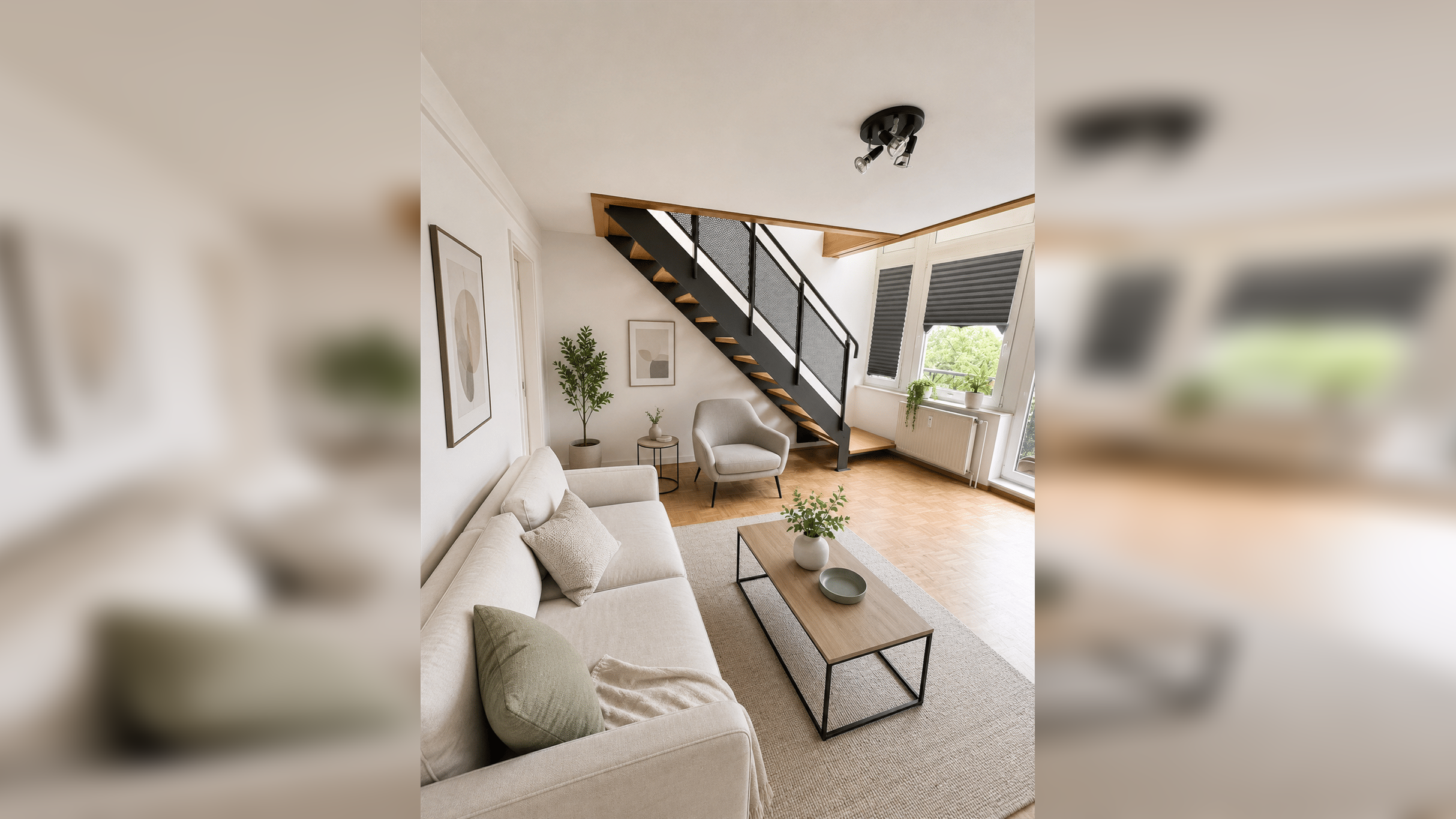 Wohnen über zwei Ebenen – offene Architektur und lichtdurchfluteter Loftcharakter – 22177 Hamburg – Vorschaubild 3