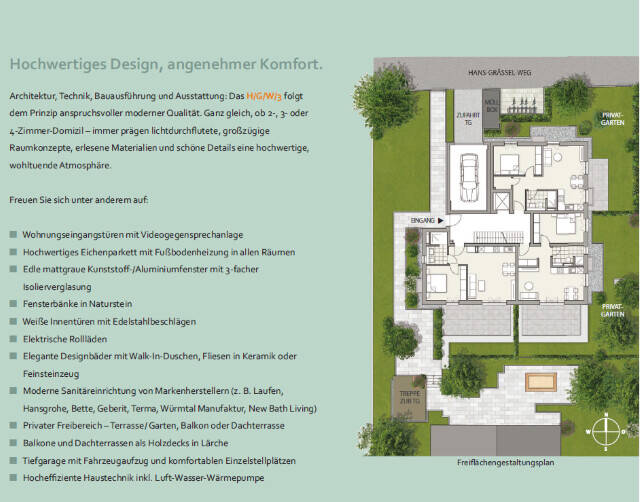 Traumhaftes Penthouse in Großhadern. Exklusive Ausstattung. 3 herrliche Terrassen – Provisionsfrei – 81375 München – Vorschaubild 3