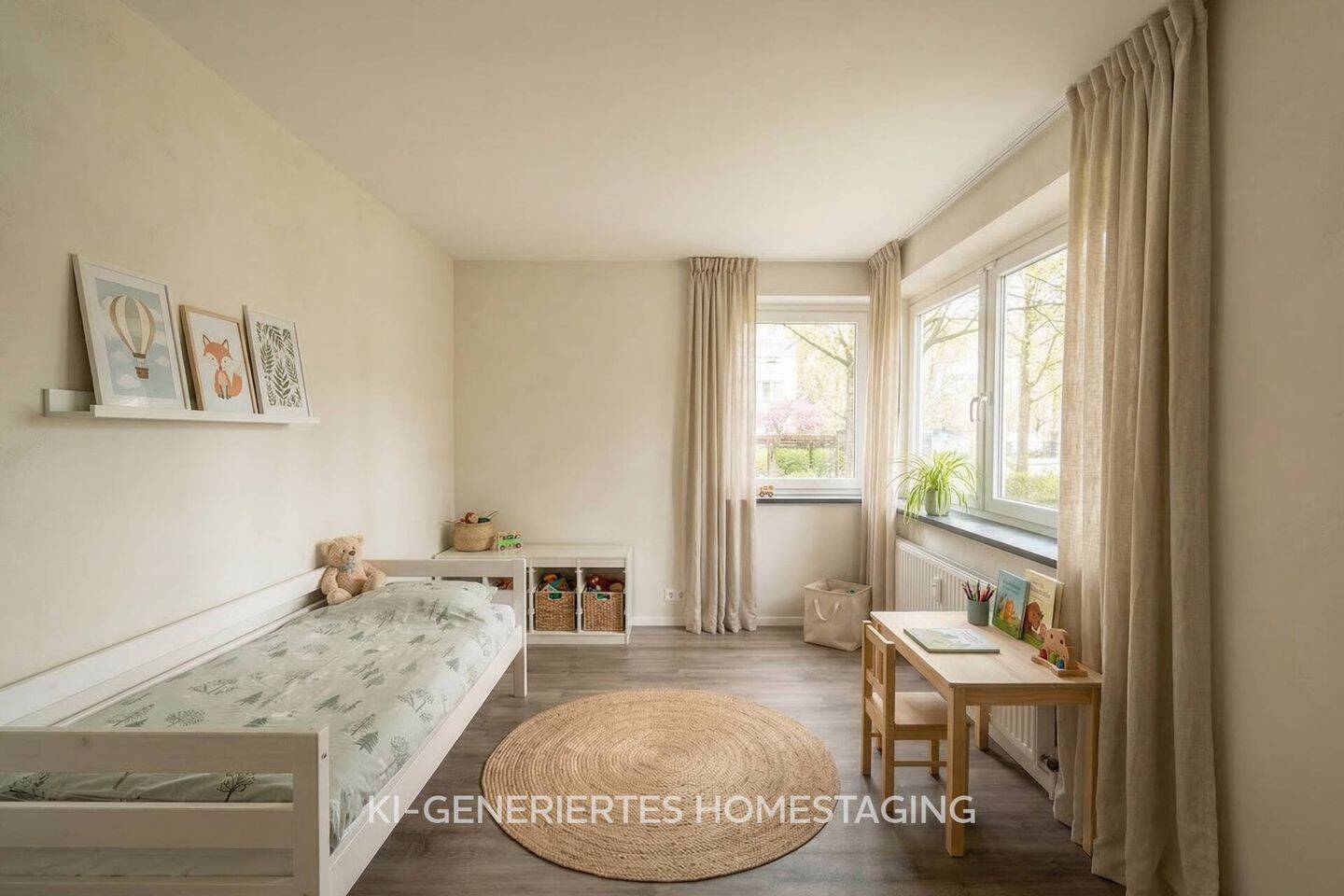 Zentral in Rissen: 3- Zi.-Wohnung im Hochparterre mit Loggia & Tiefgarage – 22559 Hamburg – Vorschaubild 4