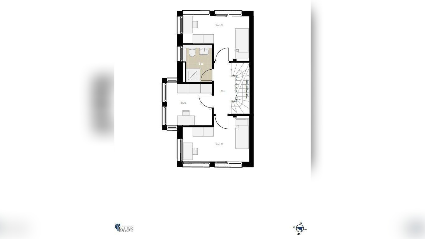***Familientraum in Allach – Exklusive Neubau-Doppelhaushälfte in KfW-55-Standard*** – 80999 München – Vorschaubild 3