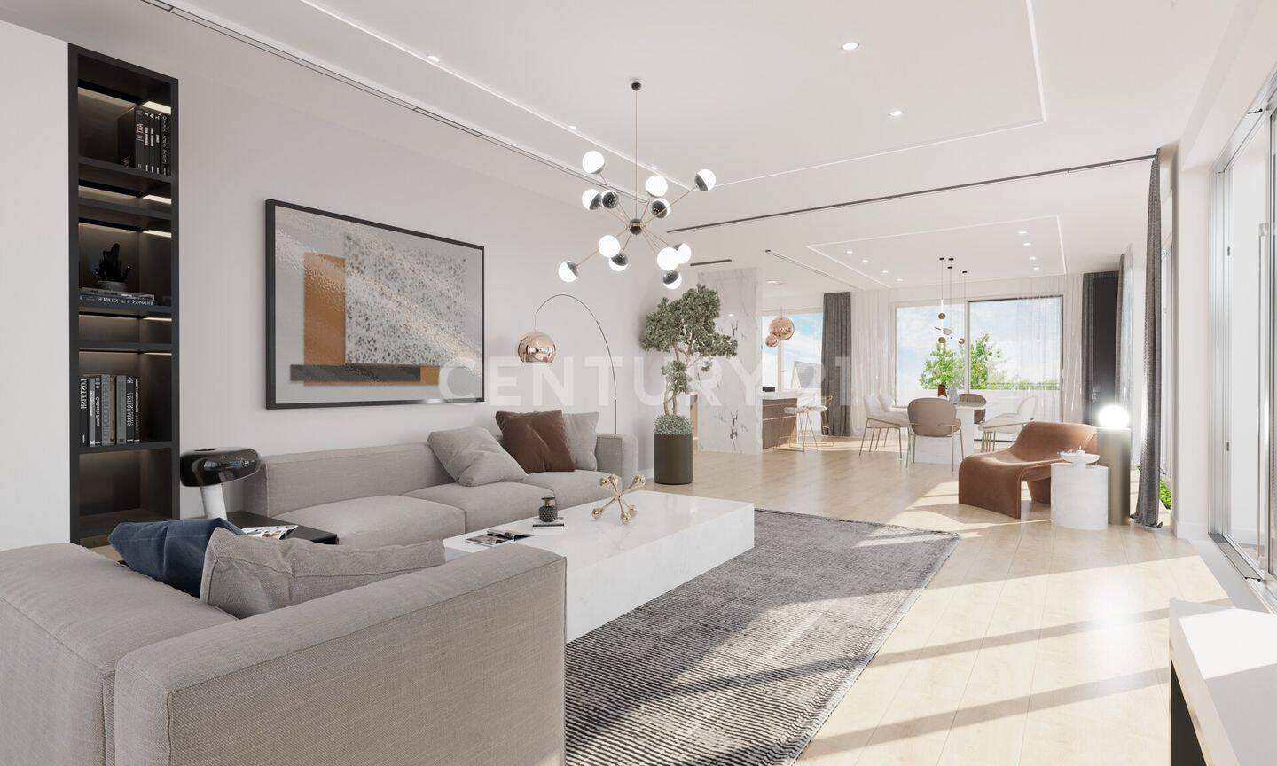 Luxuriöse Penthousewohnung mit Lift, Garage, Terrassen und hochwertiger Ausstattung – 65189 Wiesbaden – Vorschaubild 3