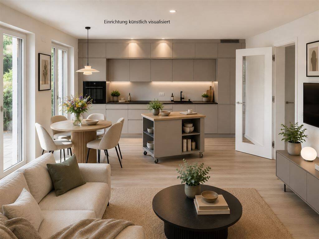 Garten, Sonne, Lebensqualität – 3-Zimmer-EG-Wohnung in Hamburg-Nienstedten – 22587 Hamburg – Vorschaubild 3