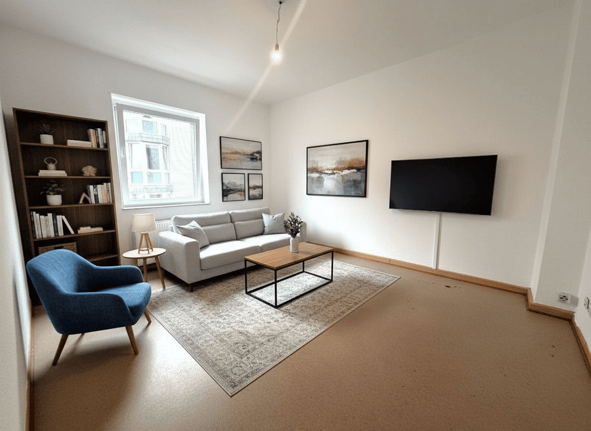 2-Zimmer-Wohnung mit Balkon und Gartenmitbenutzung in Oberhausen-Stadtmitte – Oberhausen – Vorschaubild 3