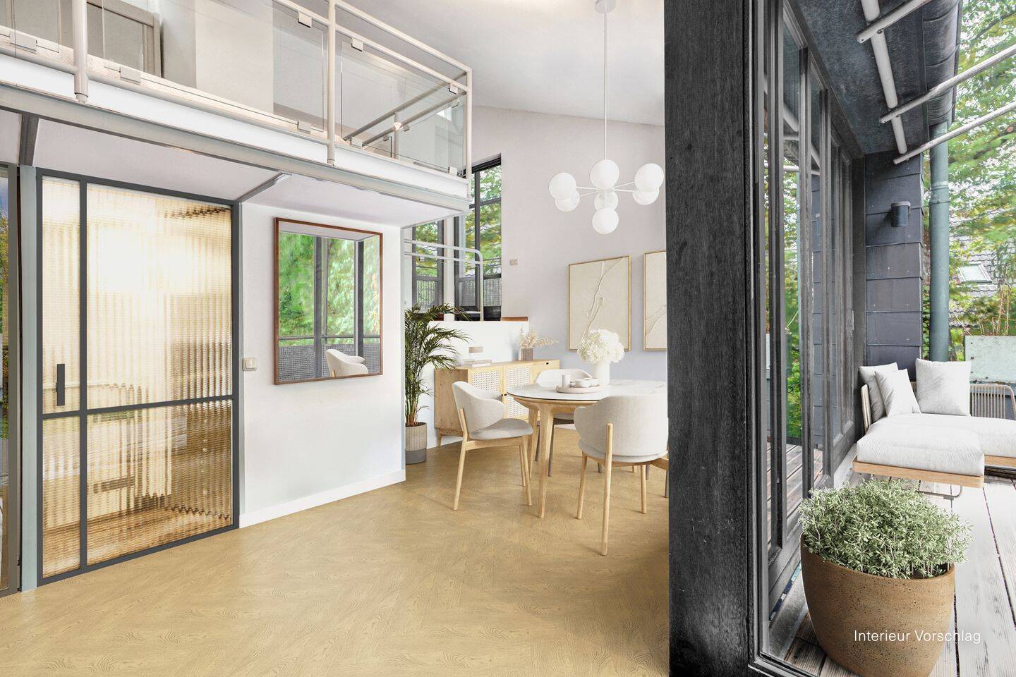 Architektur mit Charakter. Großzügiges Reiheneckhaus. – 81479 München – Vorschaubild 3