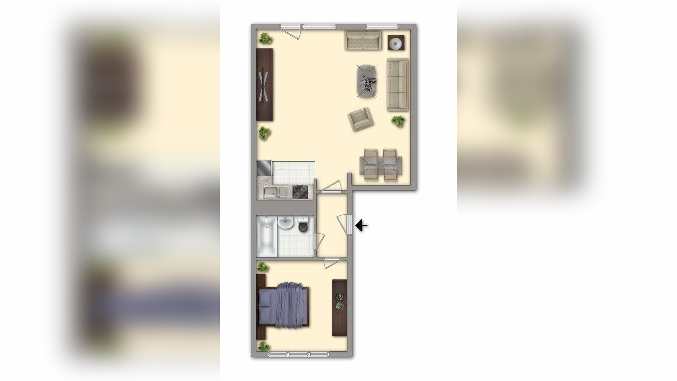 Renoviertes Zuhause in Chemnitz-Kappel – ideal für Singles und Paare – Chemnitz – Vorschaubild 8