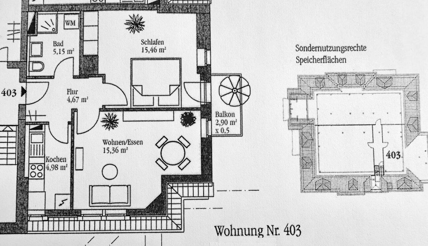 * helle und sehr schöne 2-Zimmer-Wohnung in denkmalgeschützter sanierter Villa * – 1309 Dresden – Vorschaubild 3