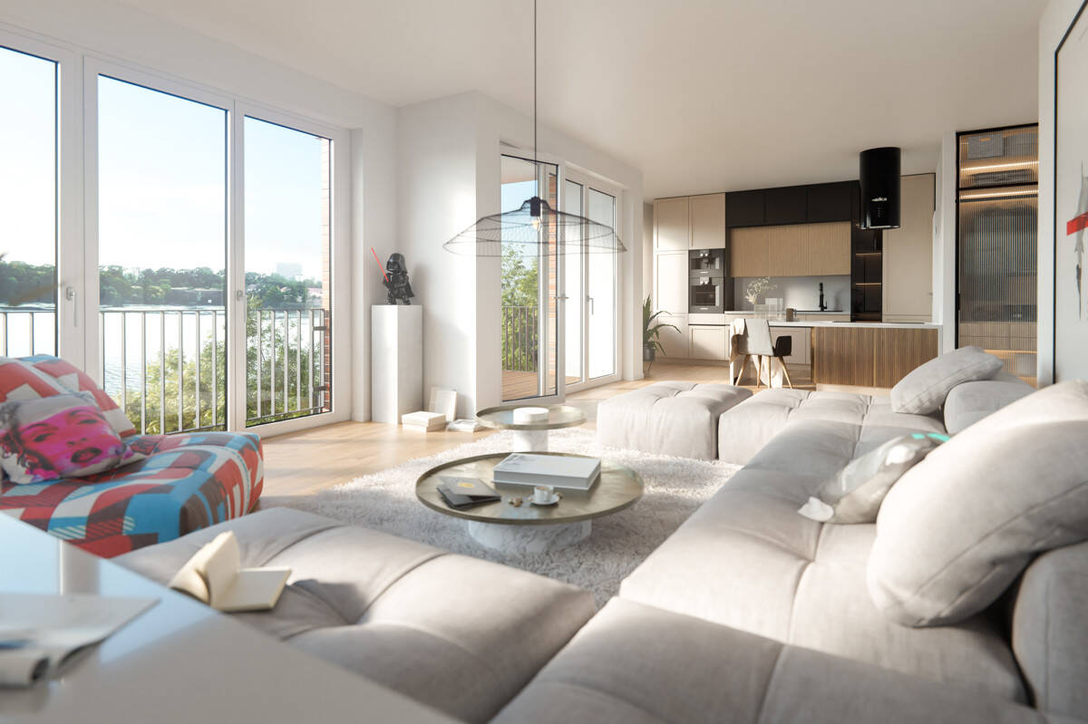 SHOWROOM GEÖFFNET I Neubau-Penthouse mit großer Dachterrasse – Eiswerder – TOP Ausstattung! – 13585 Berlin – Vorschaubild 3