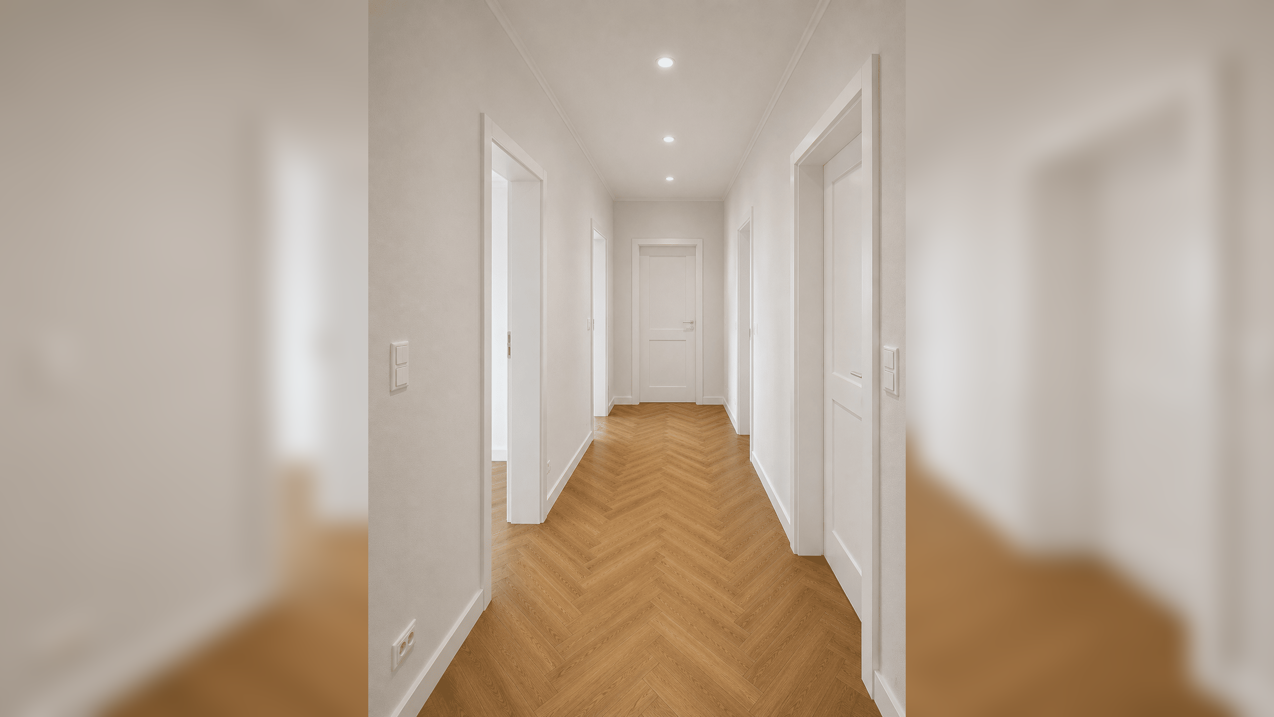 Provisionsfrei!! Neuwertig – vollständig renovierte 3 Raumwohnung mit Balkon und Blick  über die Stadt. – 1157 Dresden – Vorschaubild 3