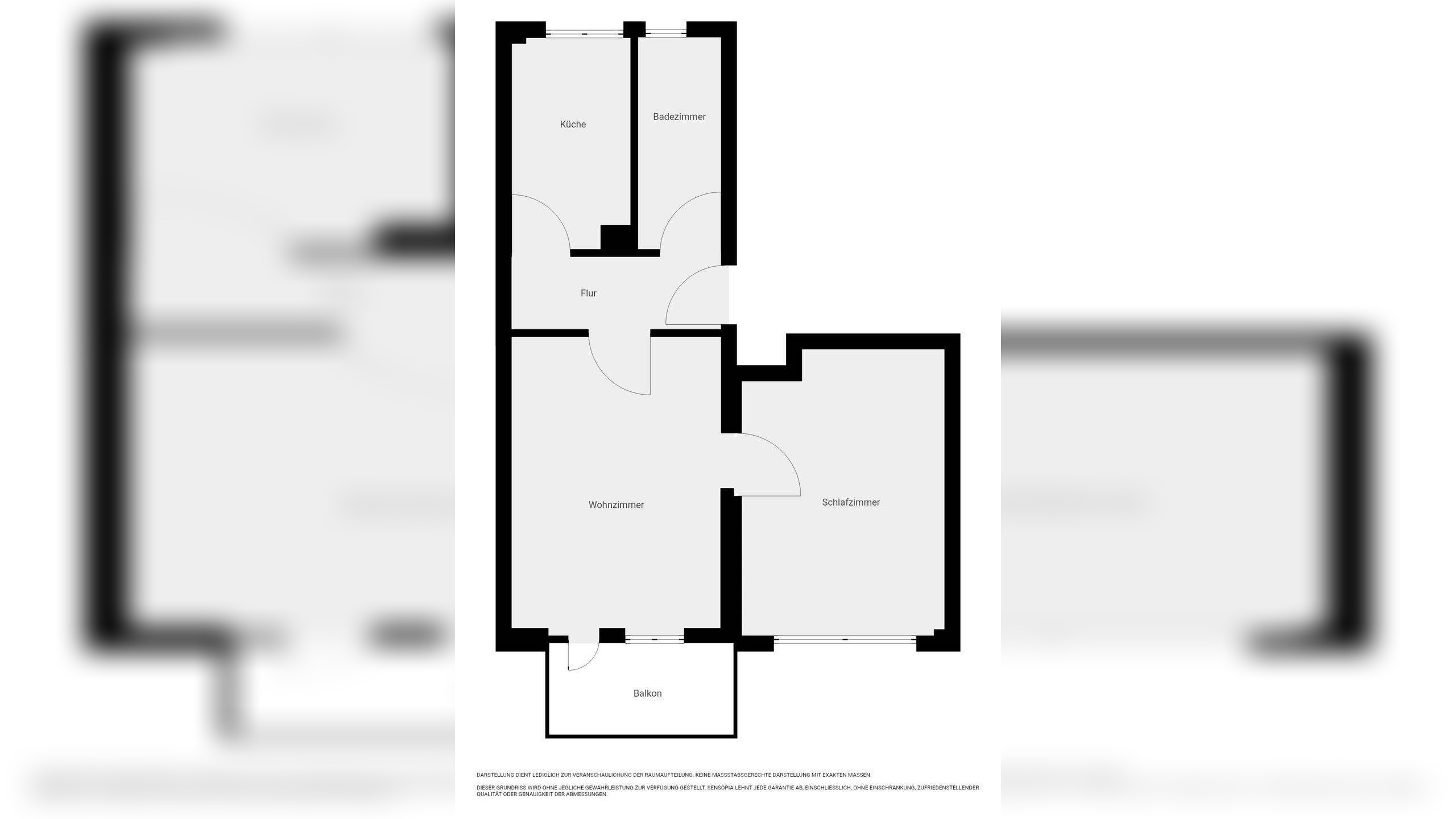 Frisch renovierte 2-Raum Wohnung mit optimaler Bahnanbindung – 99098 Erfurt – Vorschaubild 3