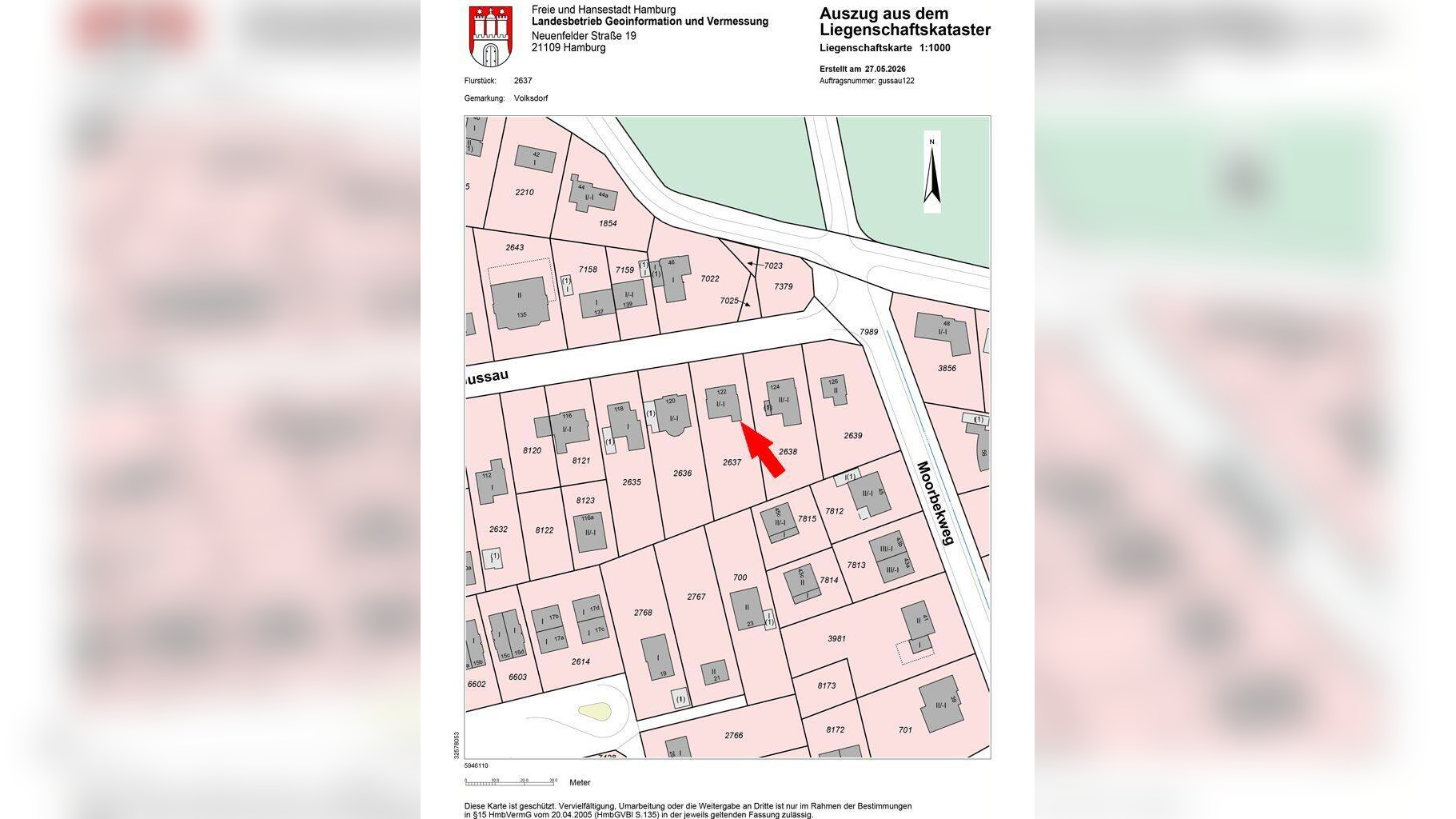 Architektenhaus mit Erneuerungspotential auf traumhaften Südgrundstück in Hamburg-Volksdorf – 22359 Hamburg – Vorschaubild 3