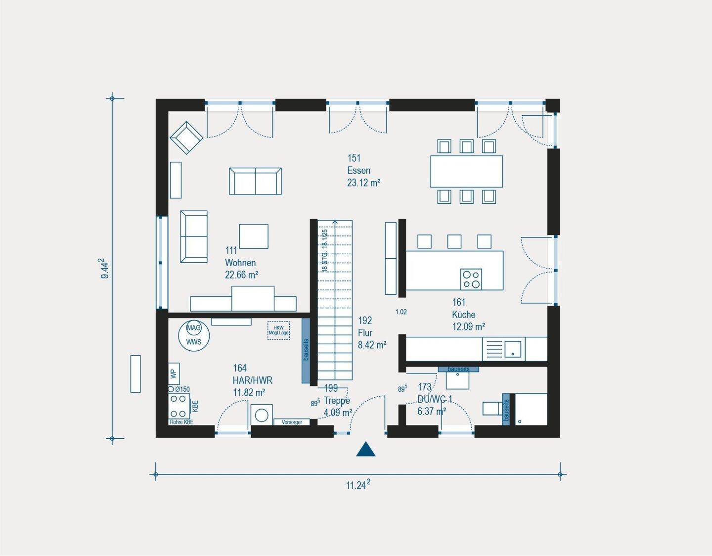 Moderne Villa in Mainz: Individuell gestaltbar auf großzügigem Grundstück – 55131 Mainz – Vorschaubild 4