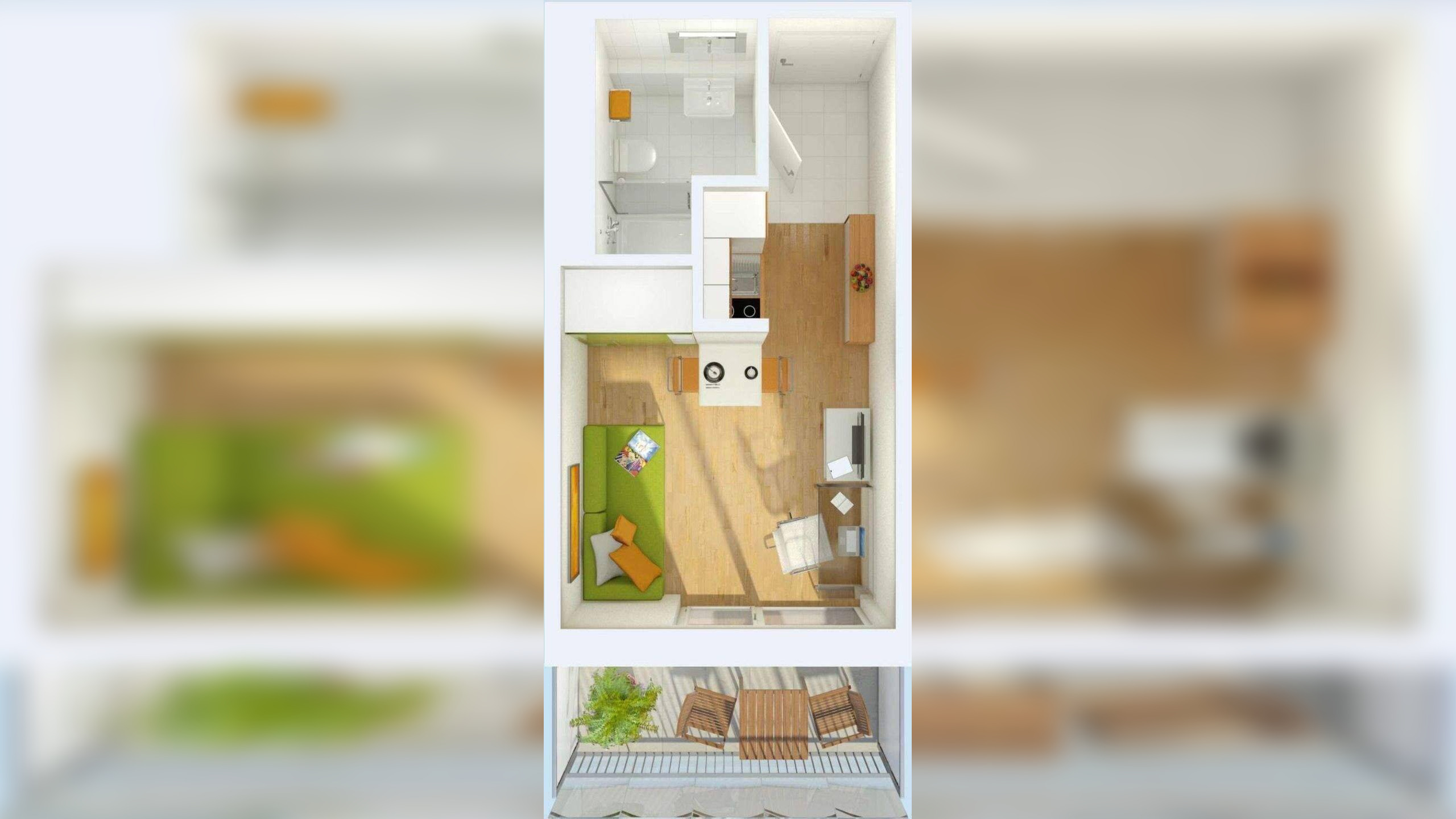 Top Studenten-Apartment mit perfekter Infrastruktur „studiosus3“ – 80992 München – Vorschaubild 5