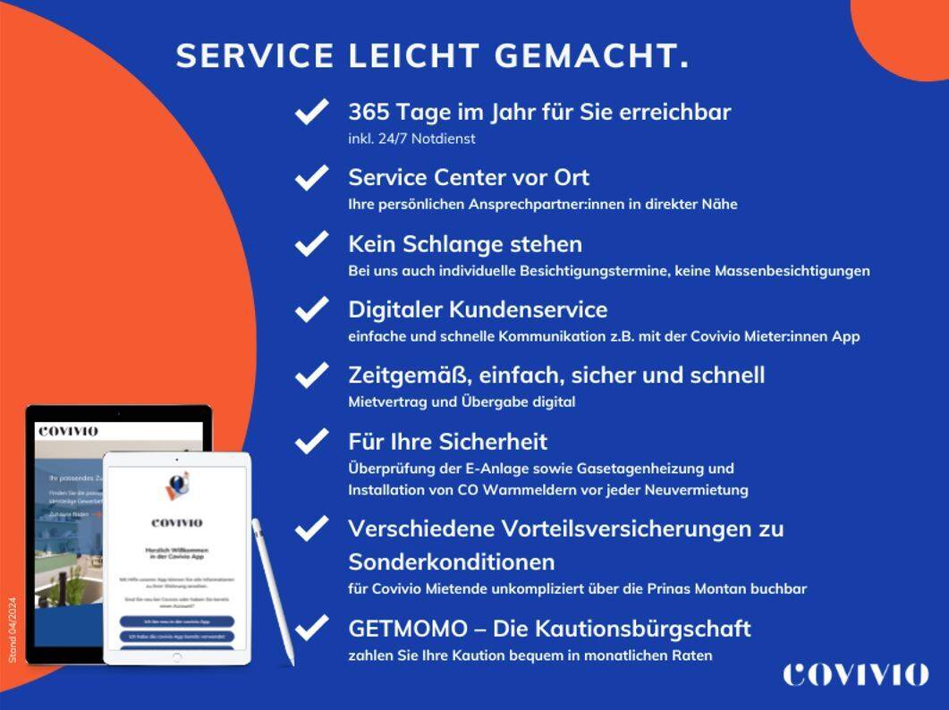 +++ 3 Raumwohnung mit Balkon in Wanheimerort – zentral gelegen +++ – 47055 Duisburg – Vorschaubild 4