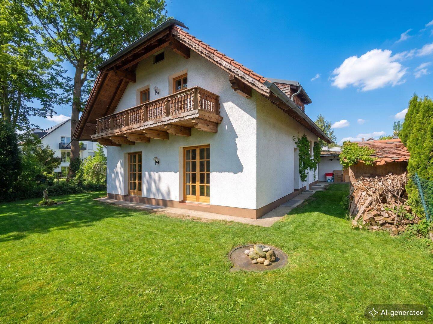 Großes Grundstück mit Einfamilienhaus (1982) und zusätzlichem Bauplatz – Renovieren und/oder Neubau – 81827 München – Vorschaubild 3