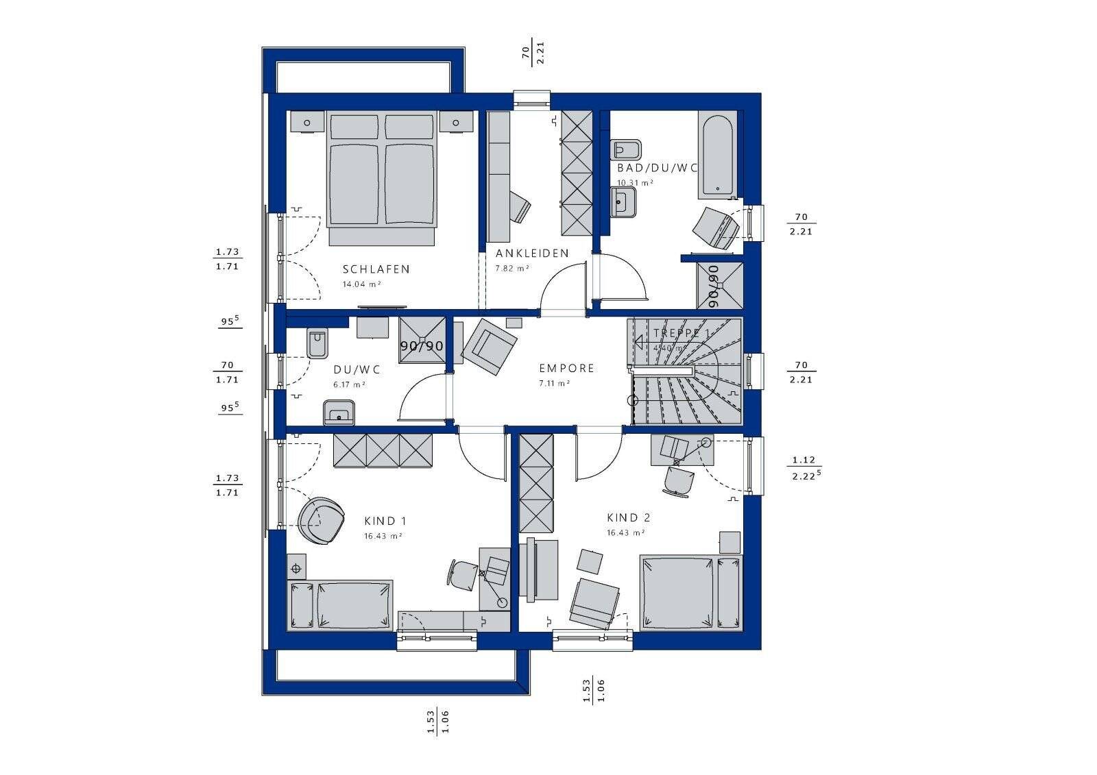 Viel Platz für Ihre Familieinkl. Grundstück – 26125 Oldenburg (Oldb) – Vorschaubild 3