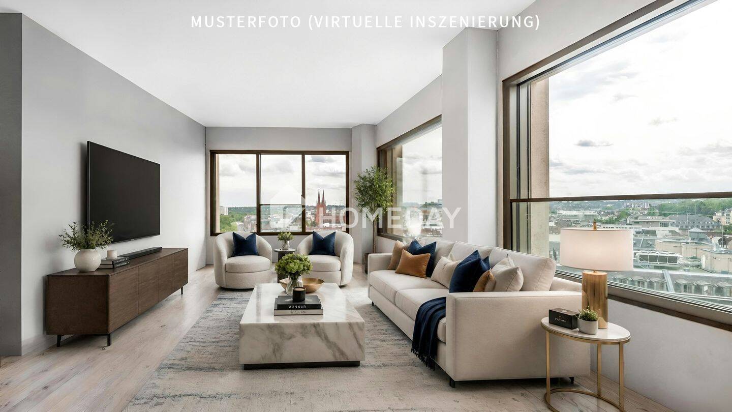 Panorama, Premium, Prestige: Exklusive 3-Zimmer-Neubauwohnung im KURECK am Kurpark Wiesbaden – 65189 Wiesbaden – Vorschaubild 3