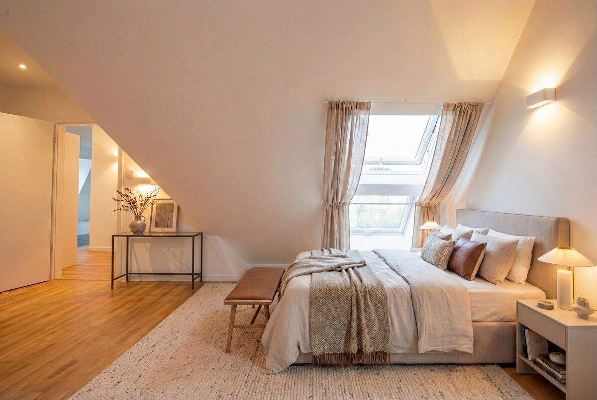 Sonnen-Penthouse: Bezugsfrei mit Aufzug, Loggia, hochwertiger Ausstattung und viel Licht – 12489 Berlin – Vorschaubild 5