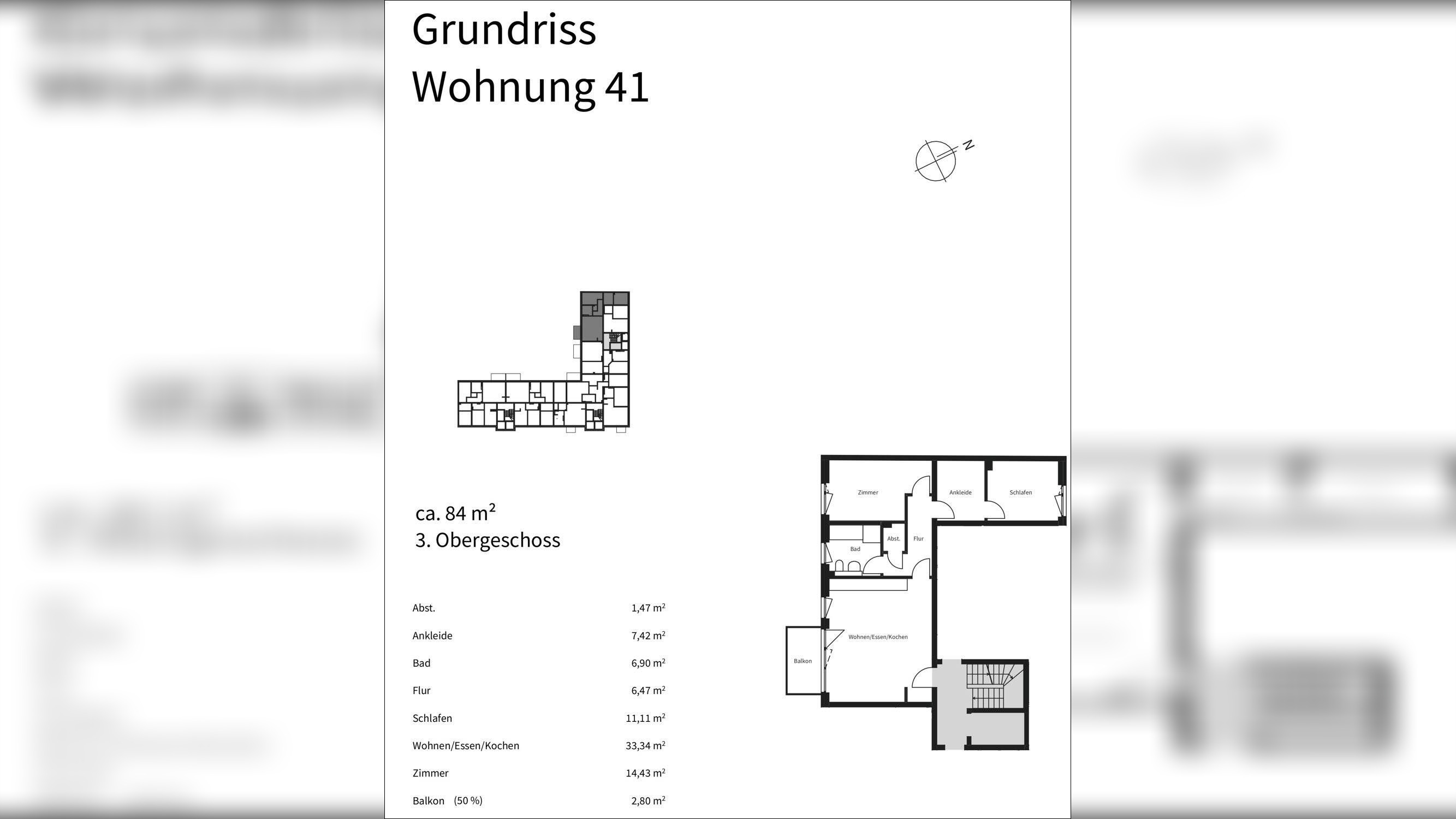 3 Zimmer Eigentumswohnung mit Balkon in Offenbach – 63071 Offenbach am Main – Vorschaubild 3