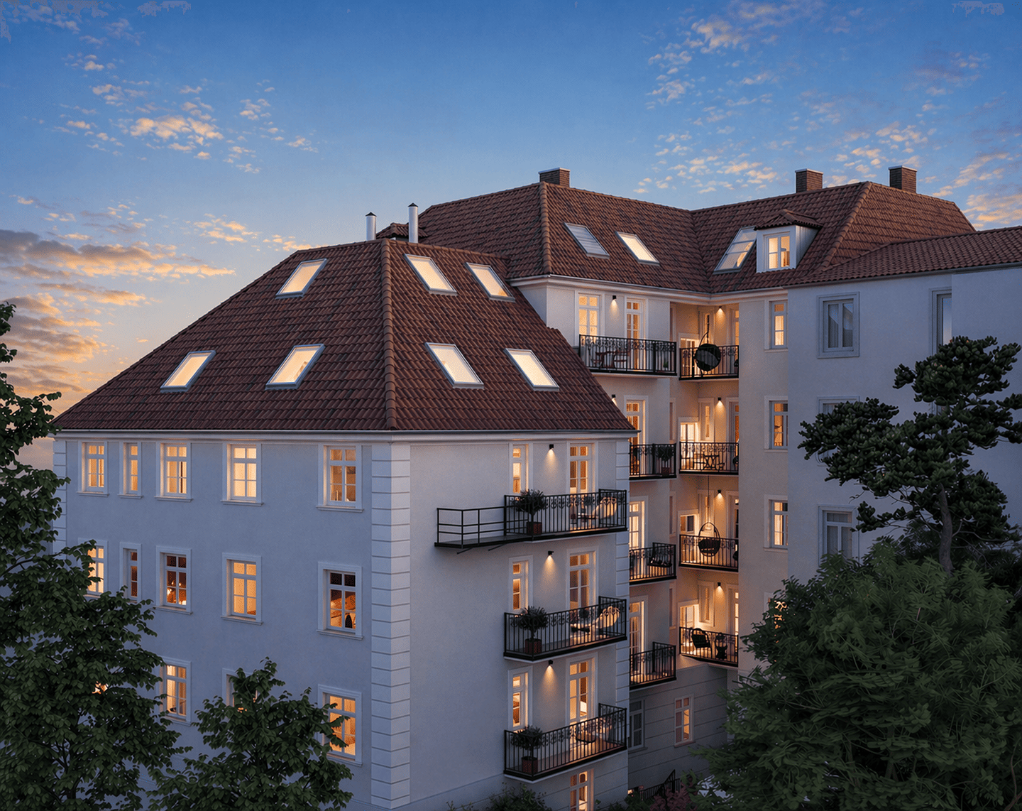 Außergewöhnliche 2-Zimmer-Wohnung mit zwei Balkonen in Neuhausen-Nymphenburg (WE11) – 80634 München – Vorschaubild 5
