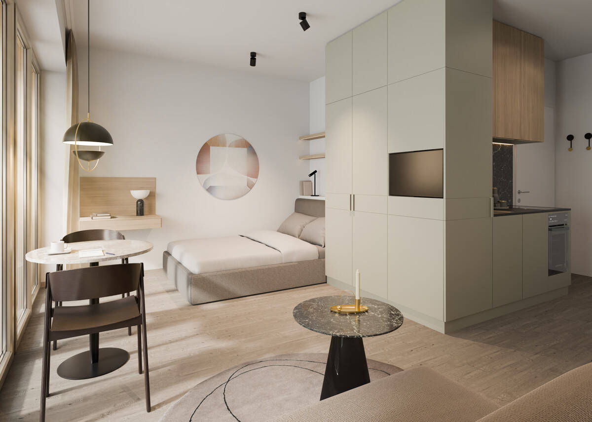 Premium Studio-Apartment im Hot Spot Mitte – PROVISIONSFREI – 10115 Berlin – Vorschaubild 3