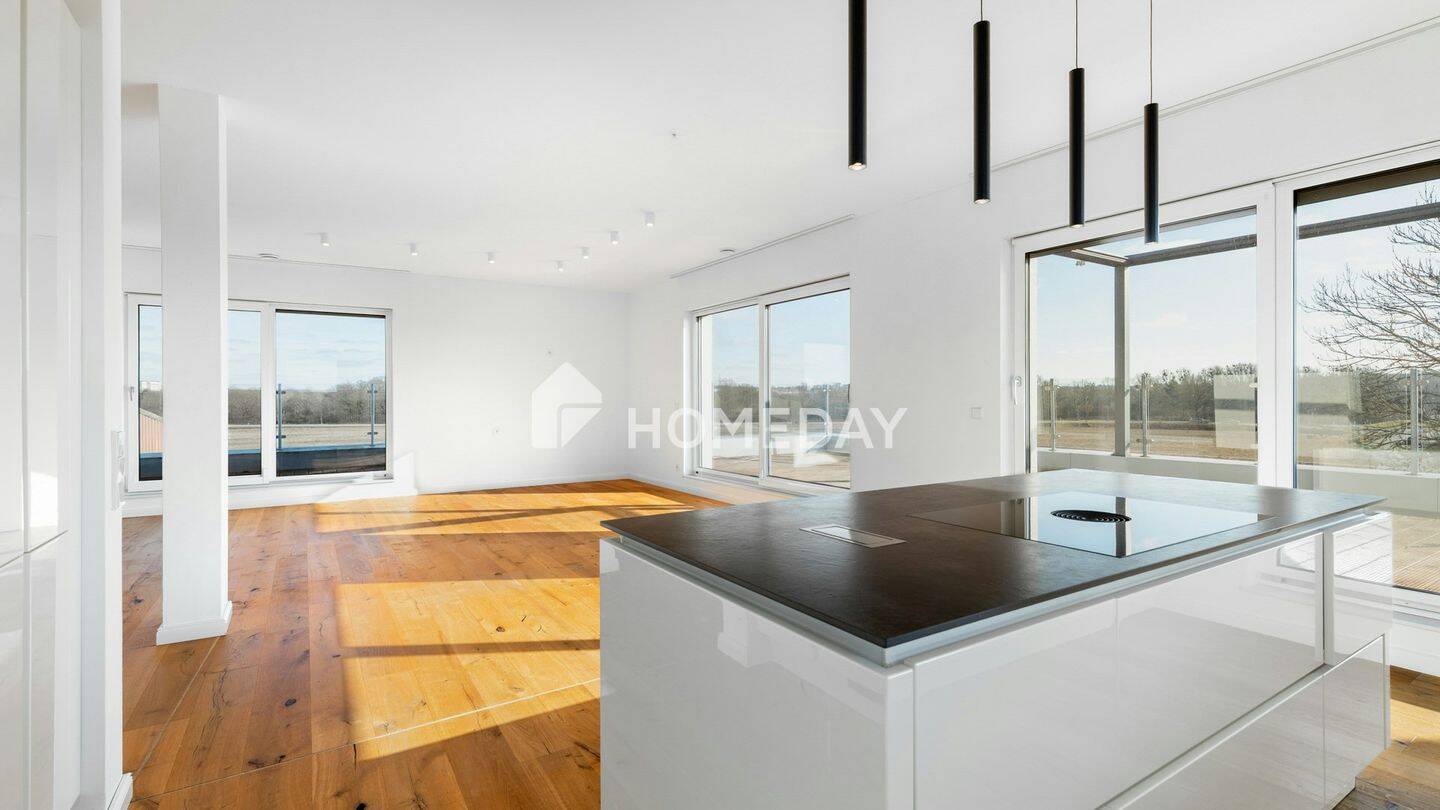 Exklusives Penthouse mit drei Dachterrassen – stilvolle Großzügigkeit in naturnaher Bestlage – 38442 Wolfsburg – Vorschaubild 4