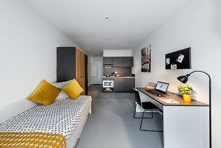 GreenStay – Studio-Apartment zur Miete in Essen – Für Expats und Studenten – Einheitsgröße – 25 m² – 45127 Essen – Vorschaubild 3