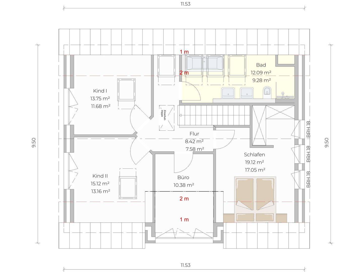 Exklusives Einfamilienhaus im gehobenen Neubau in Hamburg – 22391 Hamburg – Vorschaubild 4