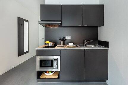 GreenStay – Studio-Apartment zur Miete in Essen – Für Expats und Studenten – Einheitsgröße – 25 m² – 45127 Essen – Vorschaubild 8