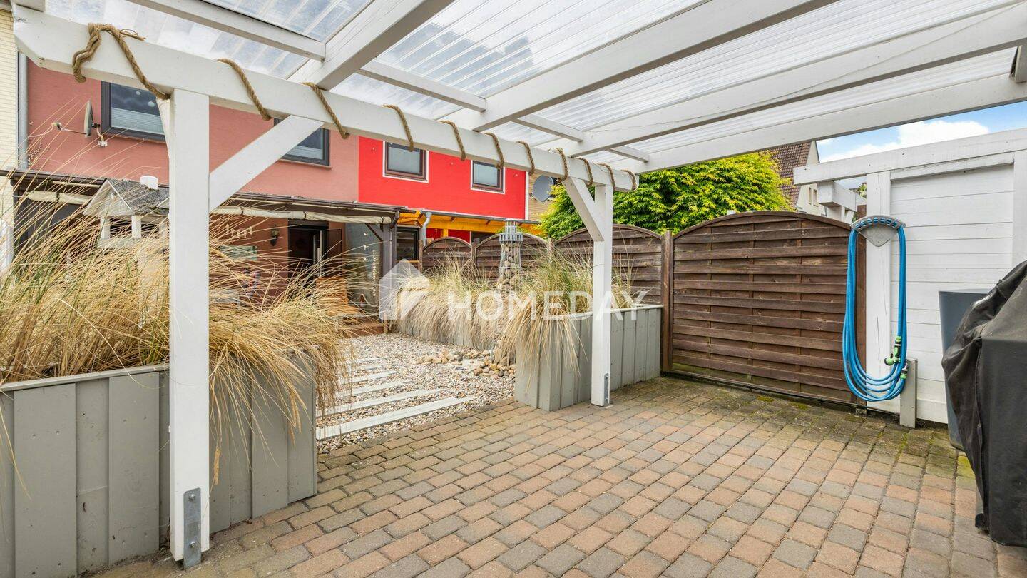 Gepflegtes Reihenhaus mit Sauna, Kamin und liebevoll gestaltetem Steingarten – 23562 Lübeck – Vorschaubild 3