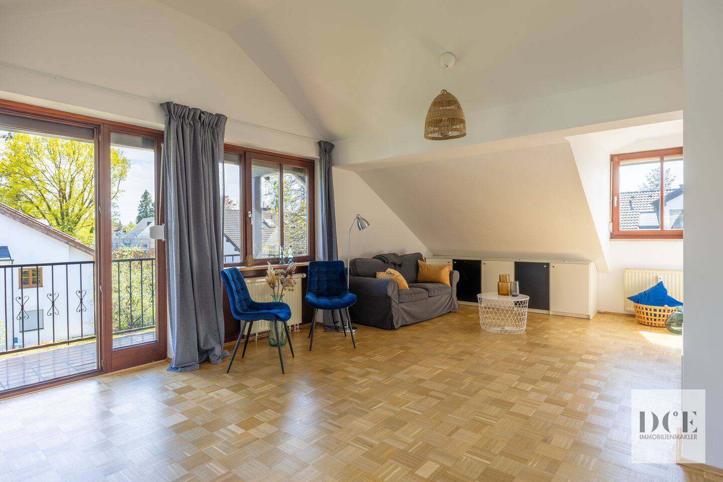 Ca. 69 m² Nutzfläche: Naturnah wohnen in Waldtrudering: 2,5 Zimmer mit Balkon und Grünblick – 81827 München – Vorschaubild 5