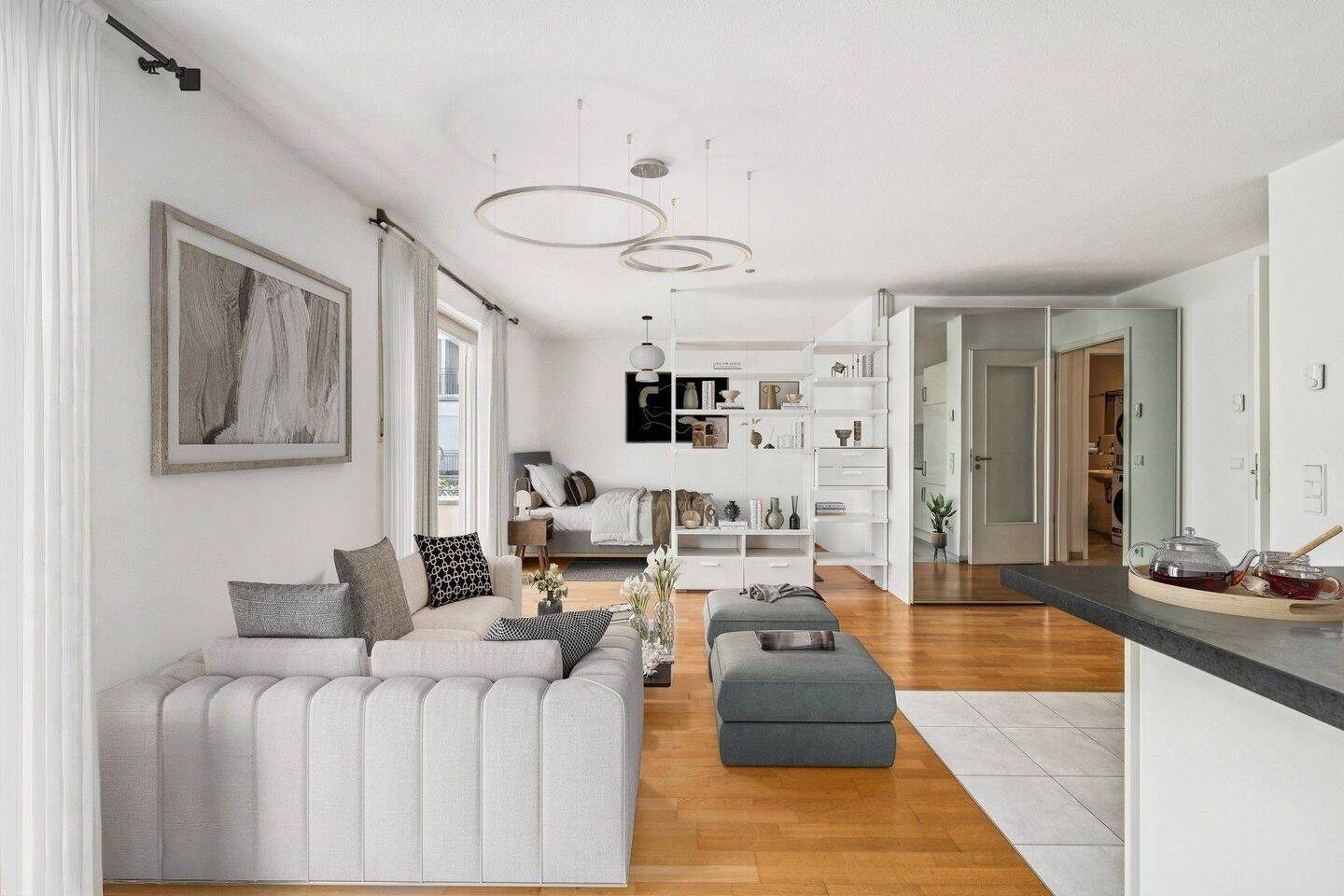Urban. Modern. Stilvoll. City-Apartment mit Südbalkon in Premium-Lage Schwabing-West – 80796 München – Vorschaubild 6
