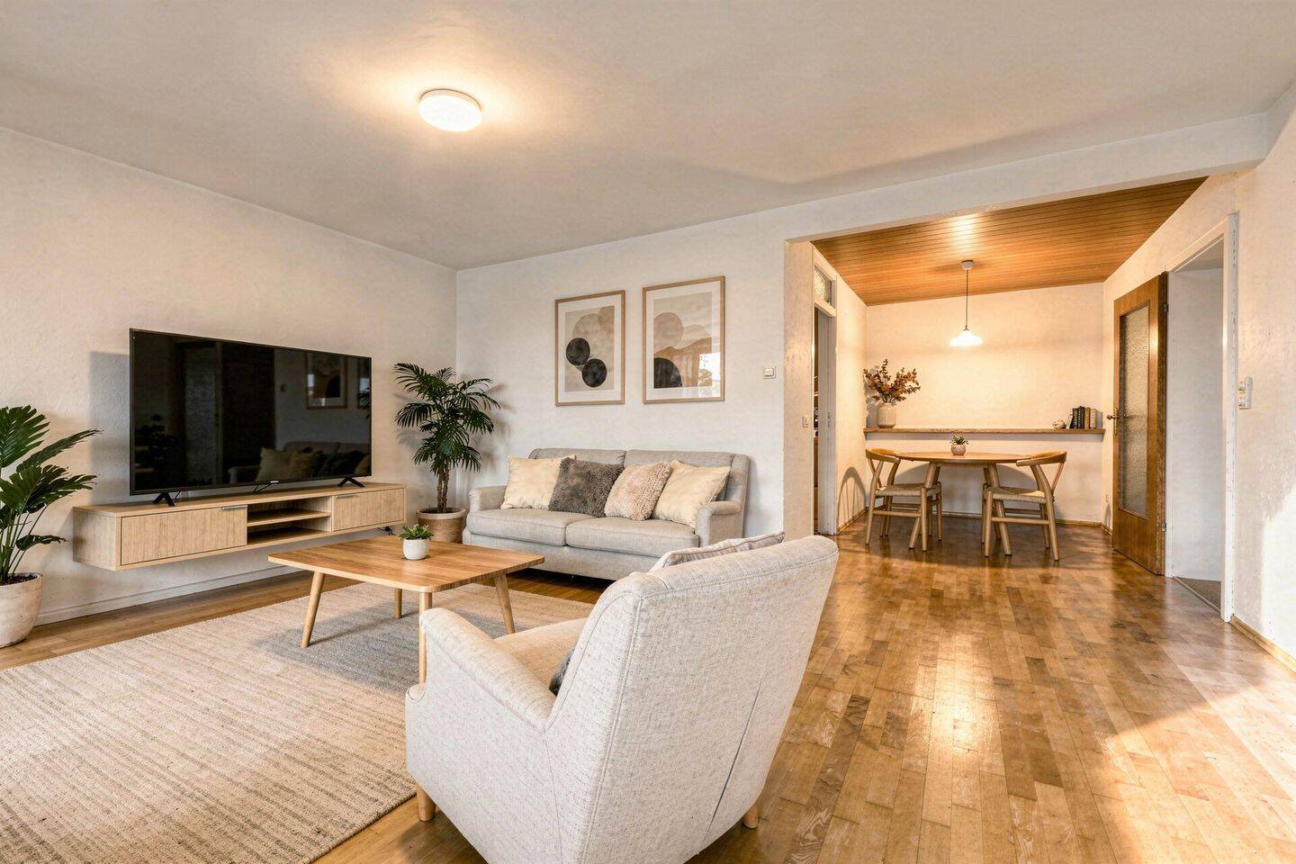 Über den Dächern der Stadt: Sonnige 3-Zimmer-Wohnung mit zwei Balkonen – 81735 München – Vorschaubild 3