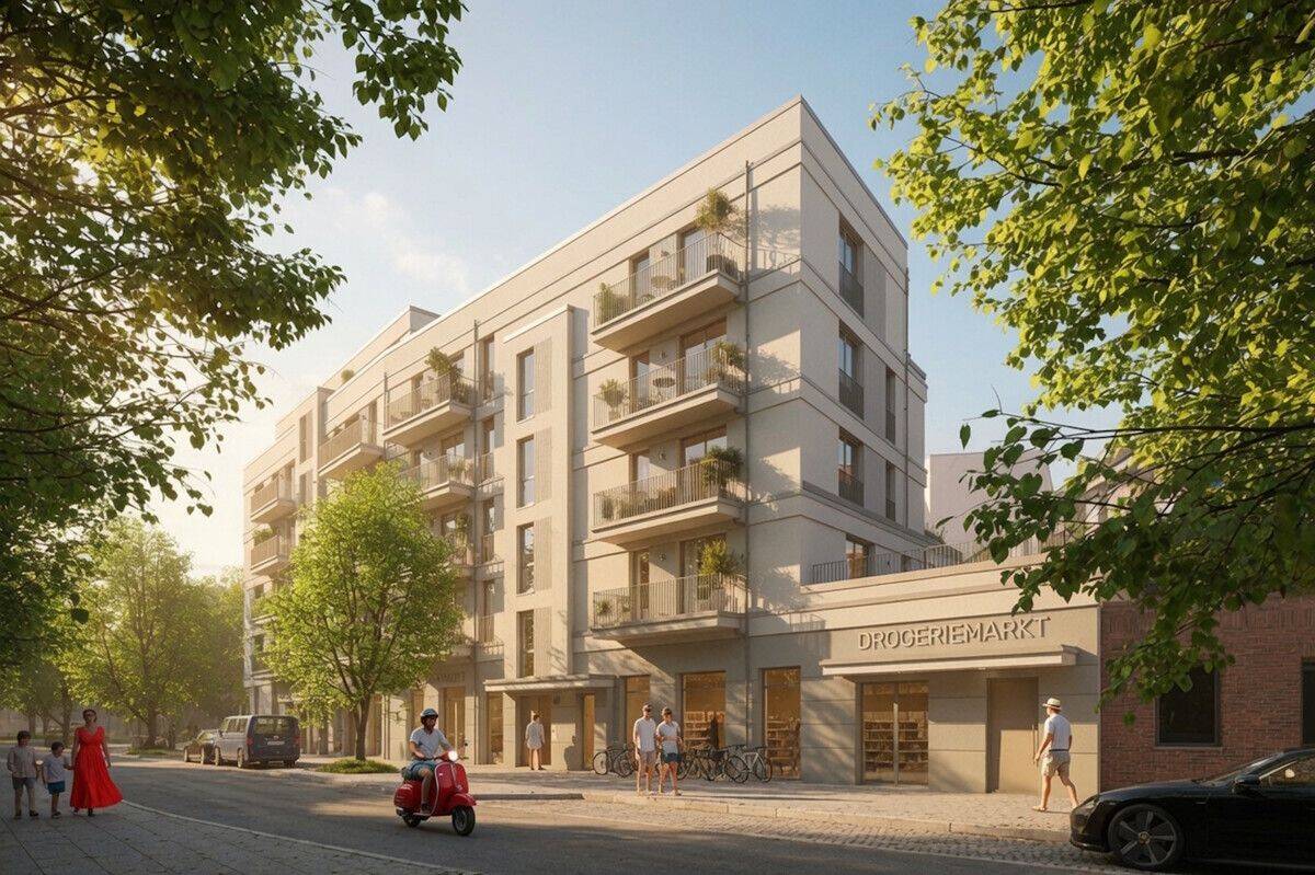 Ein Zuhause mit Freiraum – 3,5 Zimmer-Neubau-Wohnung, Terrasse & 2 Balkone in Bestlage Eimsbüttel – 20259 Hamburg – Vorschaubild 4