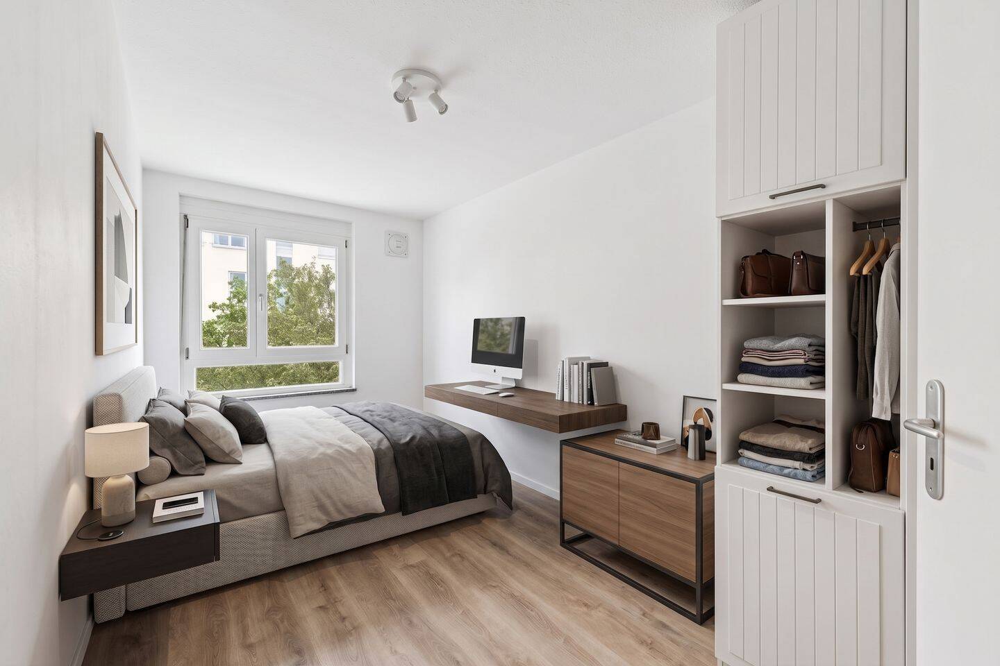Raum zum Atmen: 4-Zimmer Maisonette-Wohnung im grünen Münchner Norden, Milbertshofen – 80937 München – Vorschaubild 9