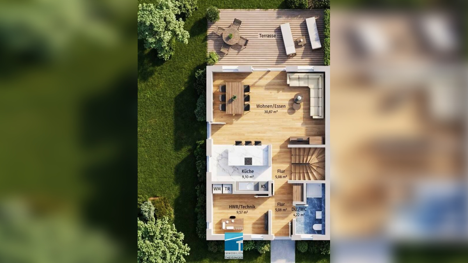 Neubaugebiet, Einzelhaus, Ingolstadt-Etting auf 3 Ebenen, als Staffelgeschoss! – 85055 Ingolstadt – Vorschaubild 3
