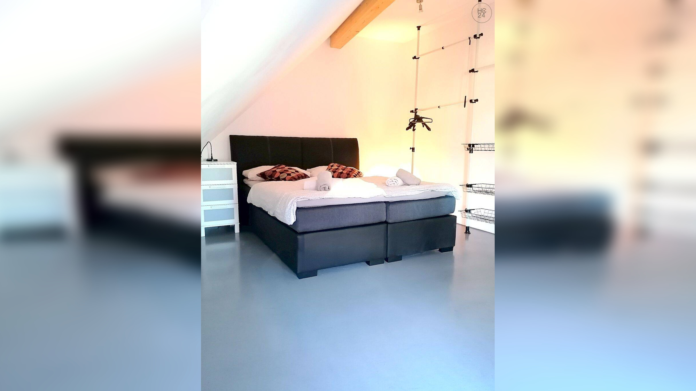 Modern möblierte 2-Zimmer-Wohnung mit WLAN und Dachterrasse in Fürth – 90763 Fürth – Vorschaubild 3