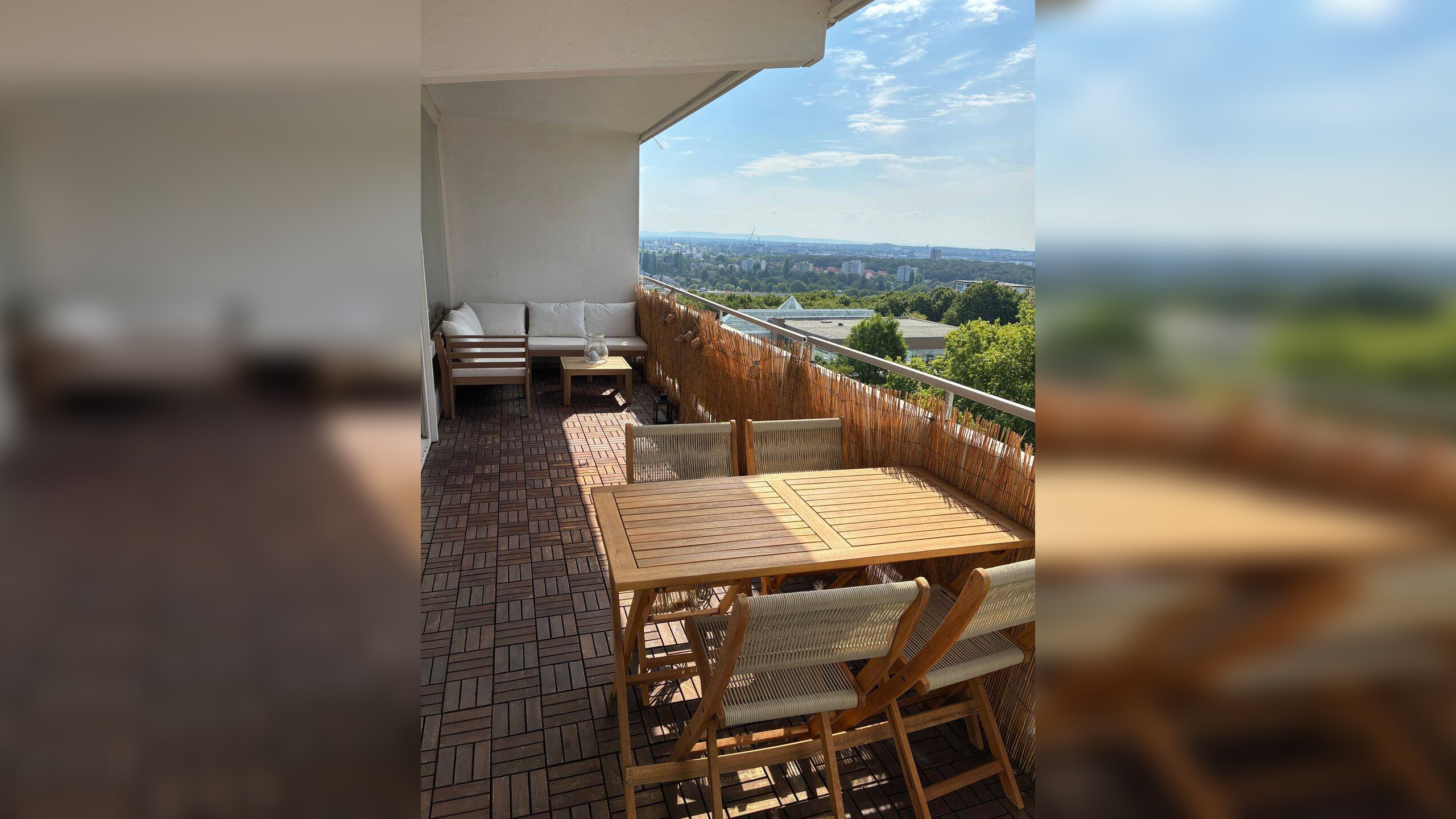 Traumhafte 3-Zimmer-Wohnung mit Blick über Frankfurt zur Zwischenmiete – 60385 Frankfurt am Main – Vorschaubild 3