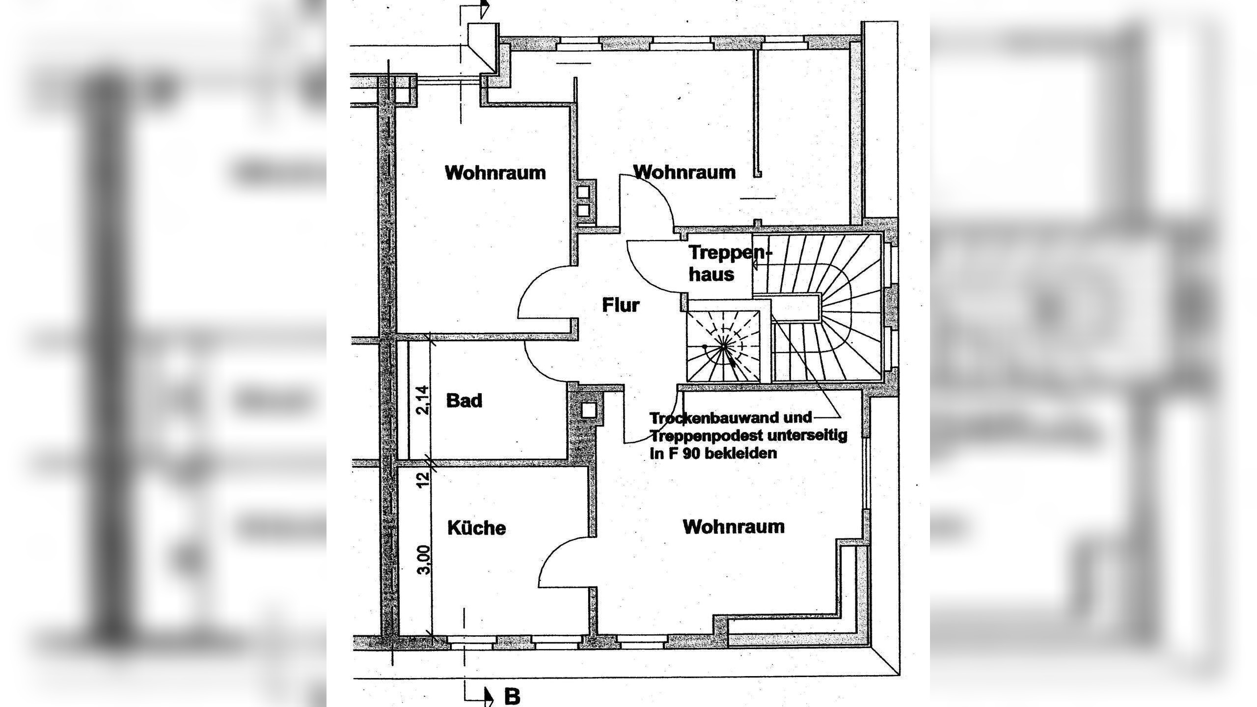 komfortable 5-Zimmer-Maisonette-Wohnung mit Einbauküche in Jena-Ost – 7749 Jena – Vorschaubild 3