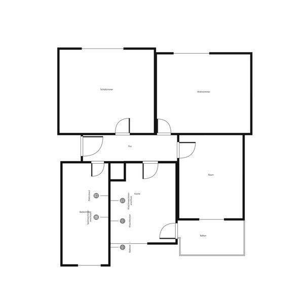 Wo das Leben so spielt – individuelle 3-Zimmer-Wohnung – 70437 Stuttgart – Vorschaubild 8