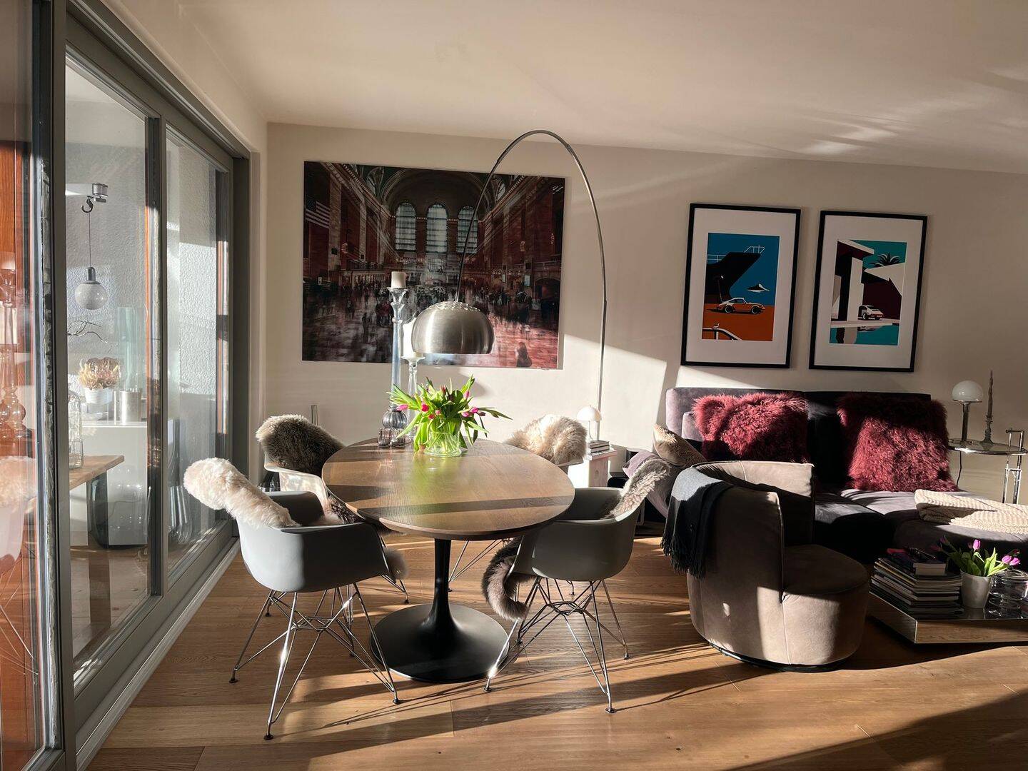 Exklusiv möbilierte 2-Zimmer-Erdgeschosswohnung mit Garten und Balkon – 70190 Stuttgart – Vorschaubild 4
