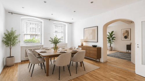 Altbauflair im ruhigen Hinterhaus – Großzügige 5-Zimmer-Wohnung mit Stellplatz & Innenhof – 13595 Berlin – Vorschaubild 3