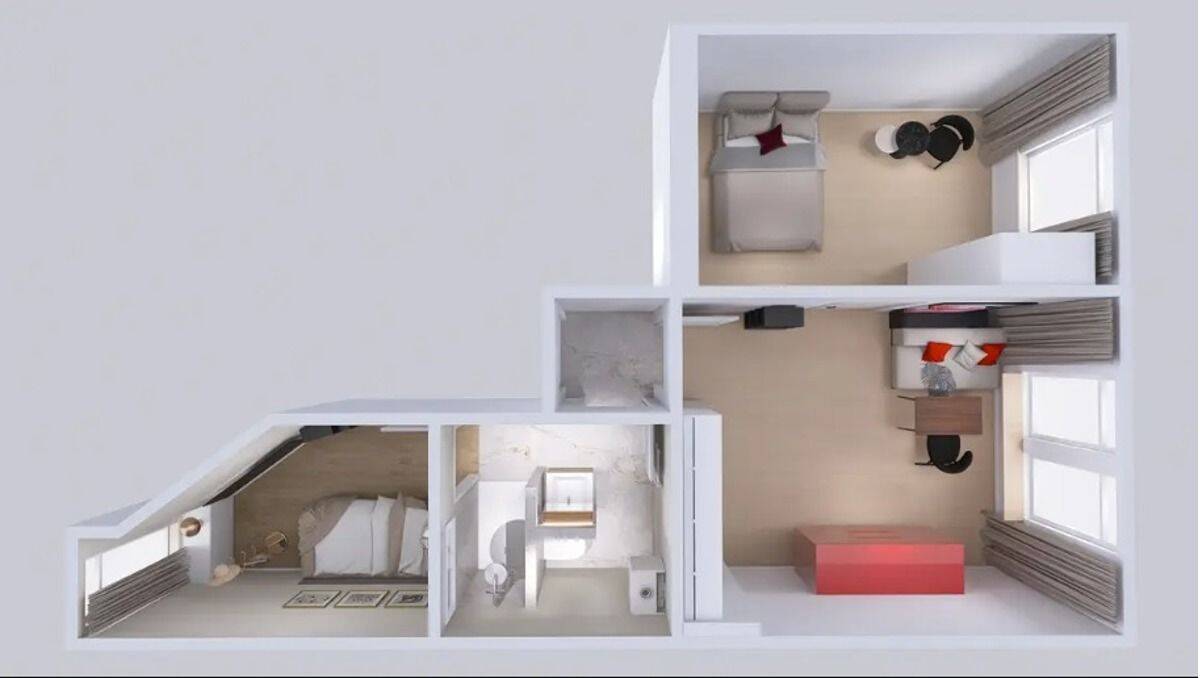 Befristete Vermietung – urban wohnen: 2,5-Zimmer-Wohnung in Wiesbaden Mitte – 65183 Wiesbaden – Vorschaubild 6