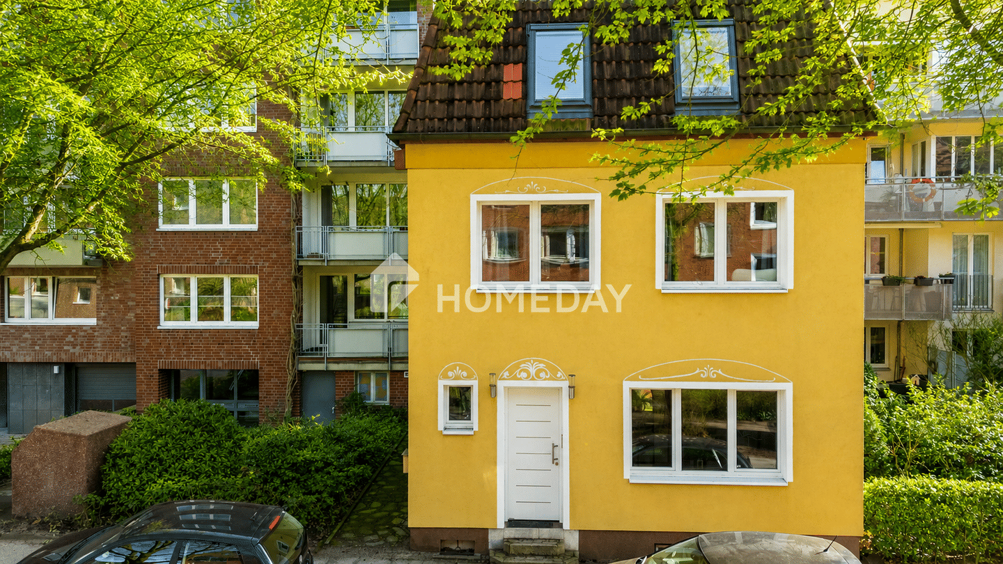 Individuelles Einfamilienhaus mit Wintergarten, Dachstudio und außergewöhnlichem Außenbereich – 22041 Hamburg – Vorschaubild 3