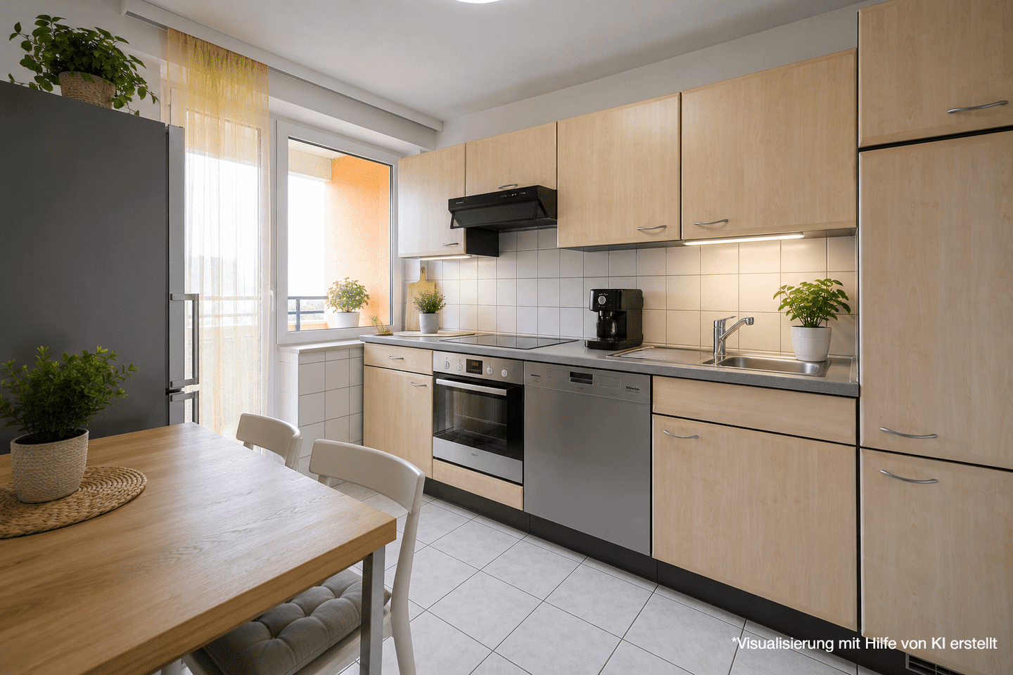 Helle Wohnung mit Weitblick – gepflegt und gut instandgehalten – 81737 München – Vorschaubild 3