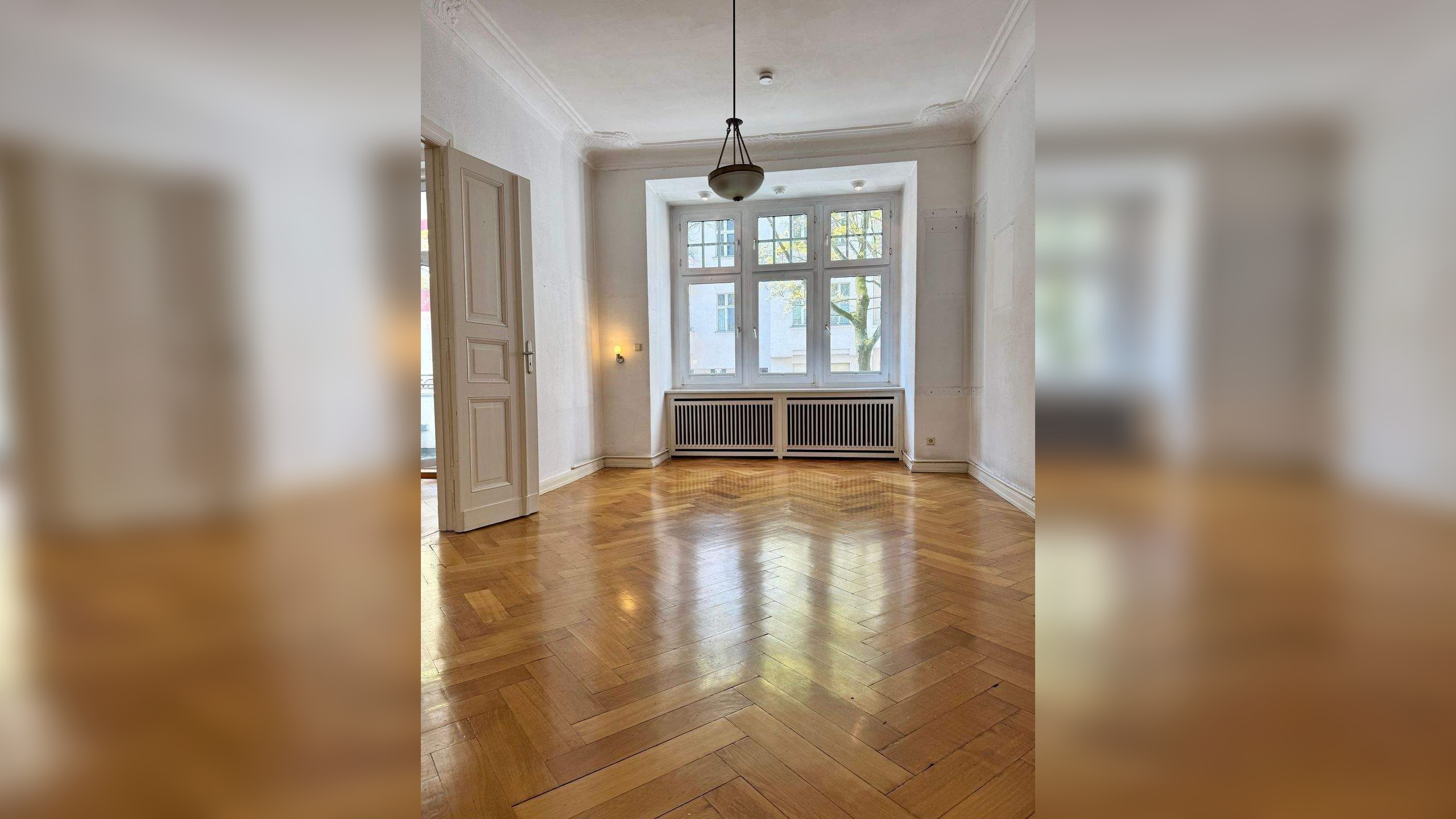Stuck. Kamin. Dielen. Loggia. – Altbauperle mit ca. 120 m² und großem Potenzial in Steglitz – 12163 Berlin – Vorschaubild 5